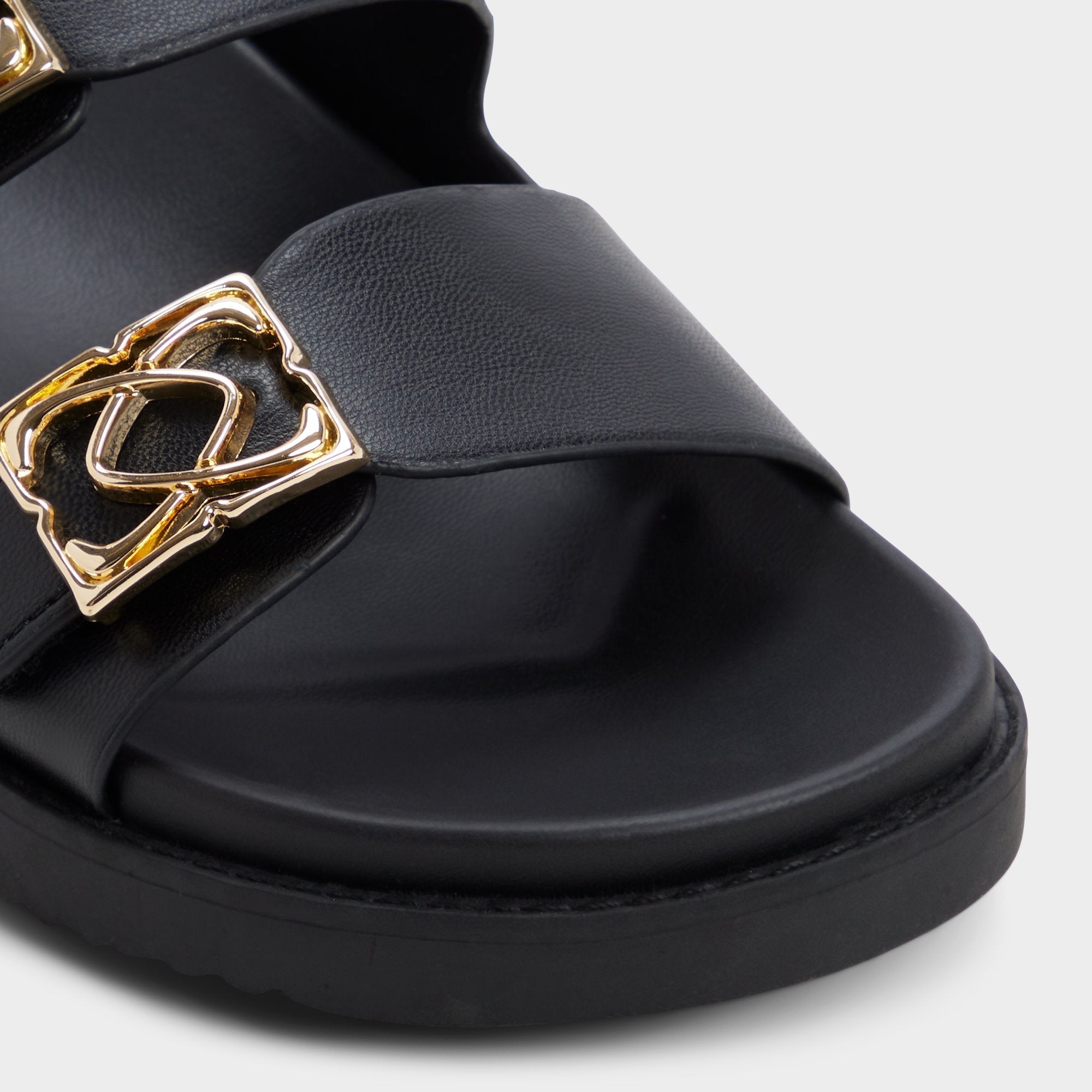 Aldo | Mungos in Black - Footbed sandal, Footbed sandal
