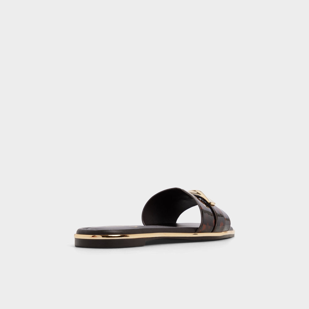 Aldo | Darlina in Open Brown - Slide sandal