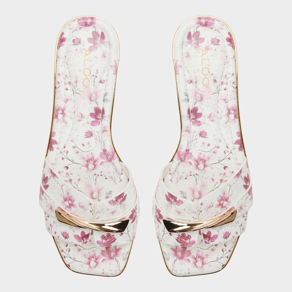 Aldo | Darlina in White Combo - Slide sandal