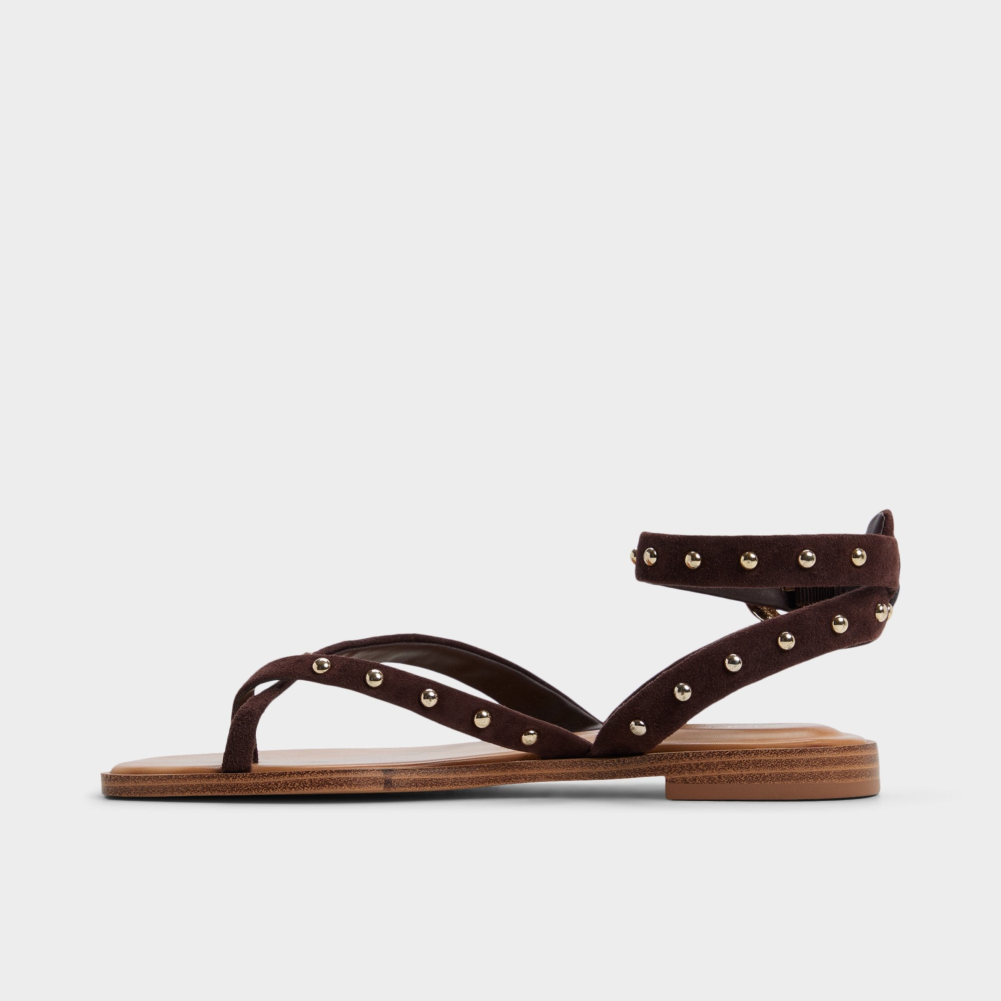Aldo | Daressi in Dark Brown - Flat sandal