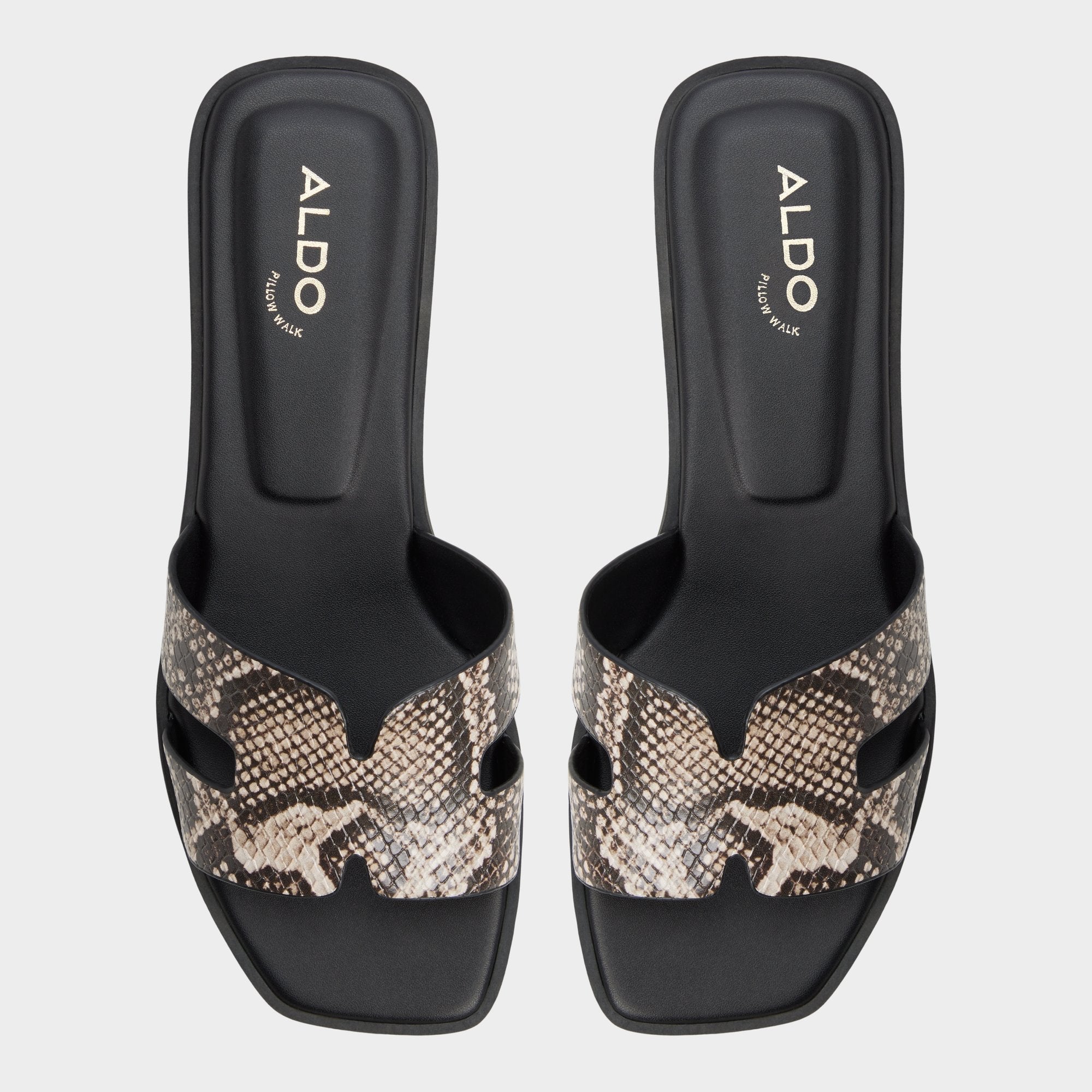 Aldo | Itsandal in Open Brown 14190528 - Slide sandal