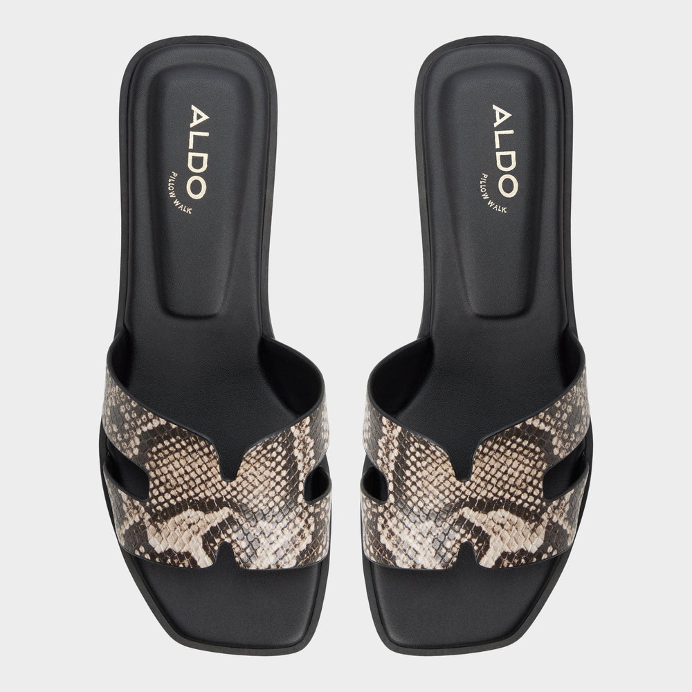 Aldo | Itsandal in Open Brown 14190528 - Slide sandal