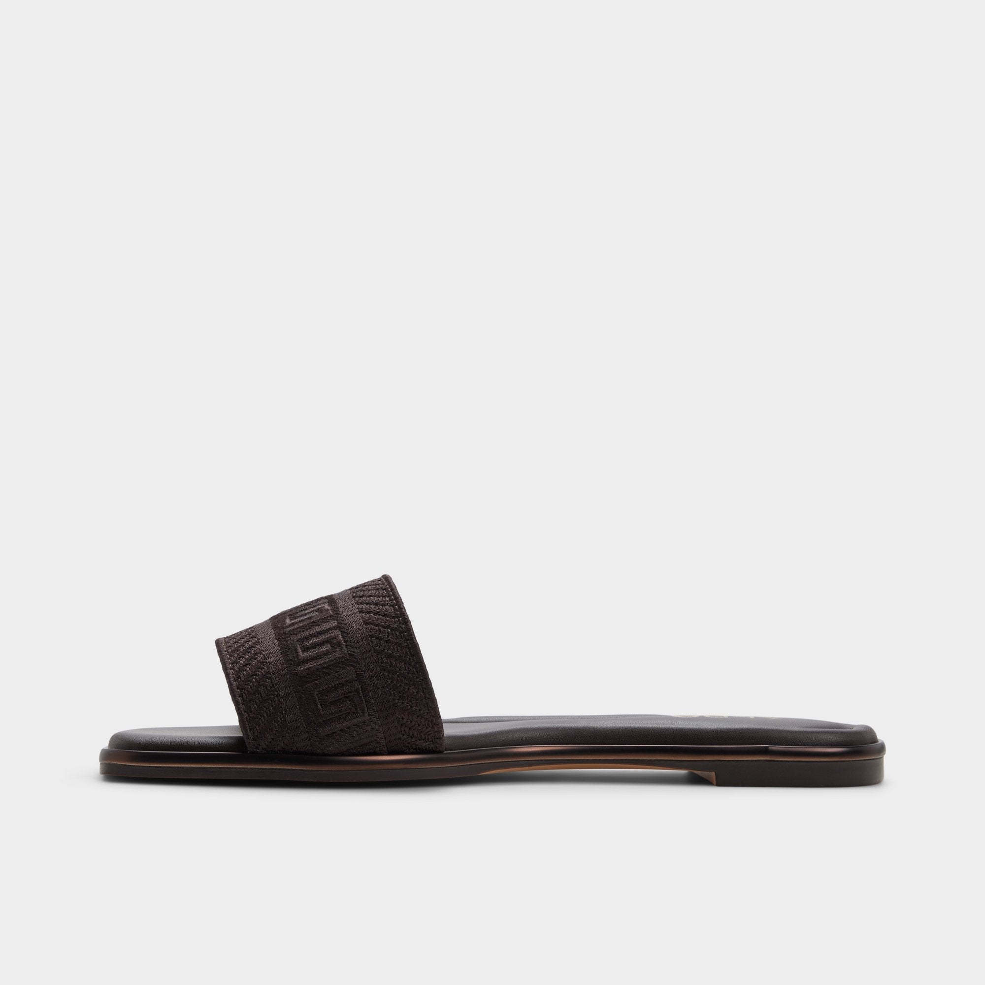 Aldo | Oceania in Dark Brown 14298155 - Slide sandal