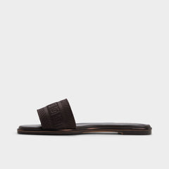 Aldo | Oceania in Dark Brown 14298155 - Slide sandal