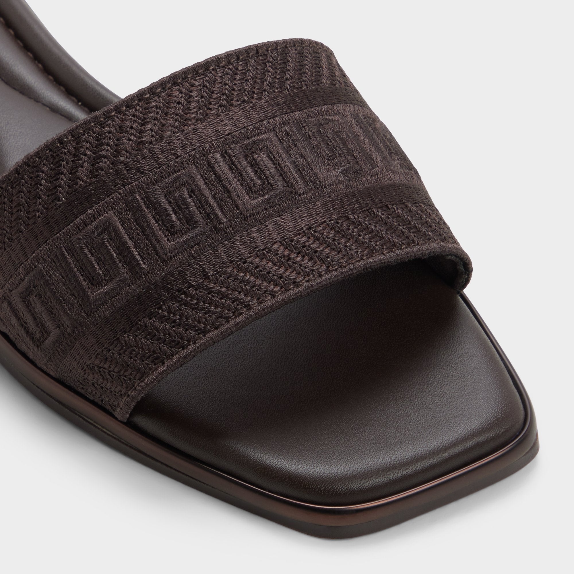 Aldo | Oceania in Dark Brown 14298155 - Slide sandal