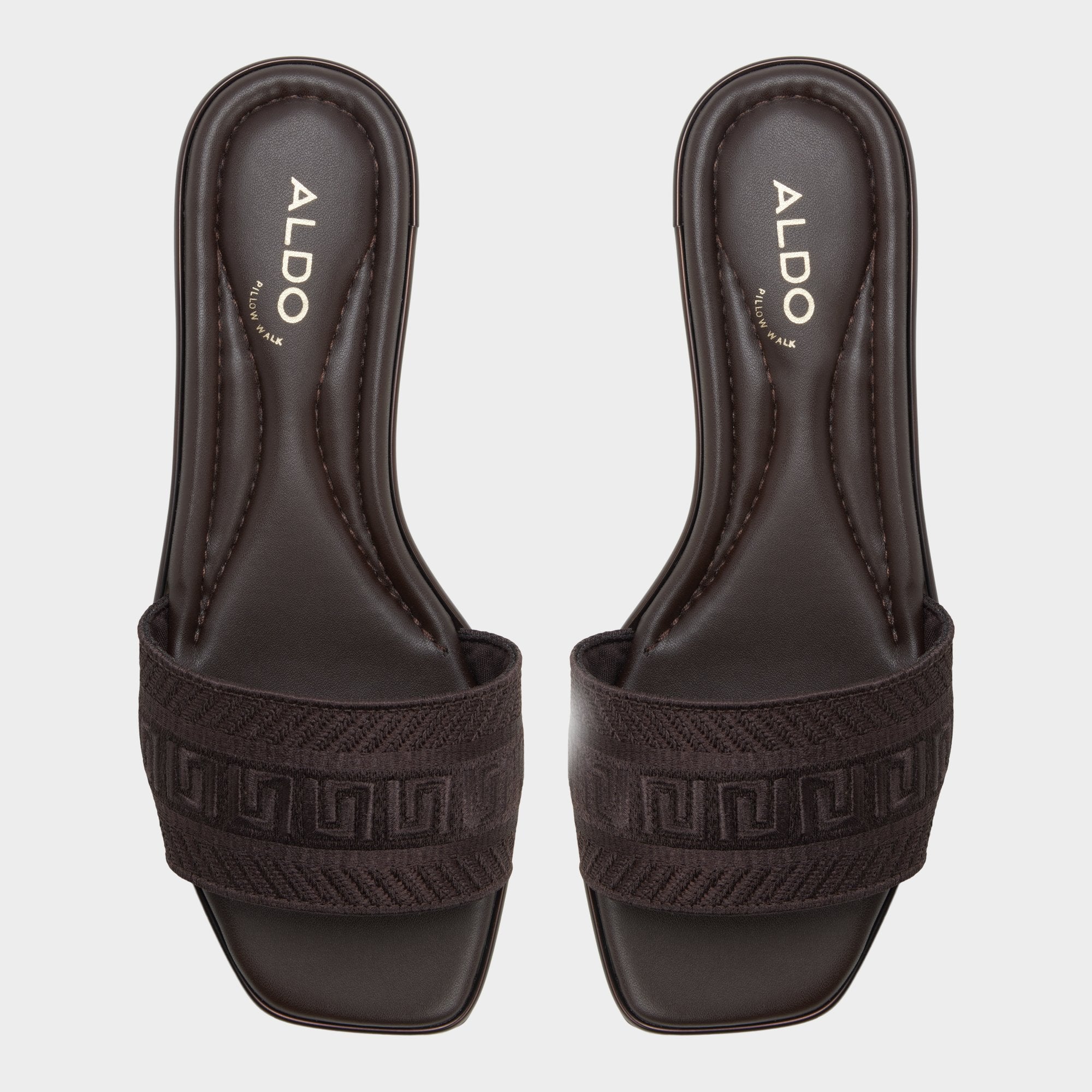 Aldo | Oceania in Dark Brown 14298155 - Slide sandal