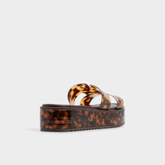 Aldo | Anayelie in Open Brown - Slide sandal, Platform