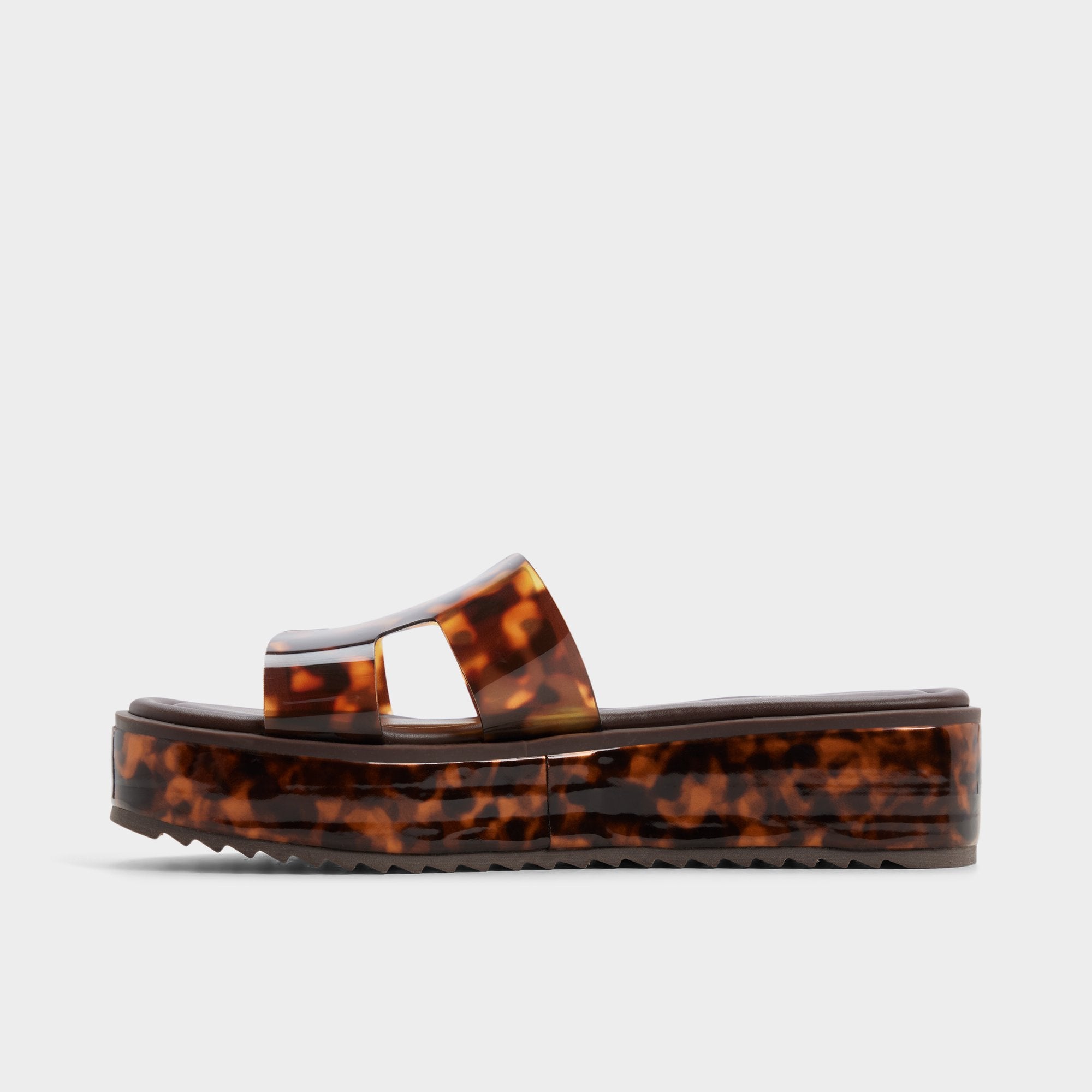 Aldo | Anayelie in Open Brown - Slide sandal, Platform