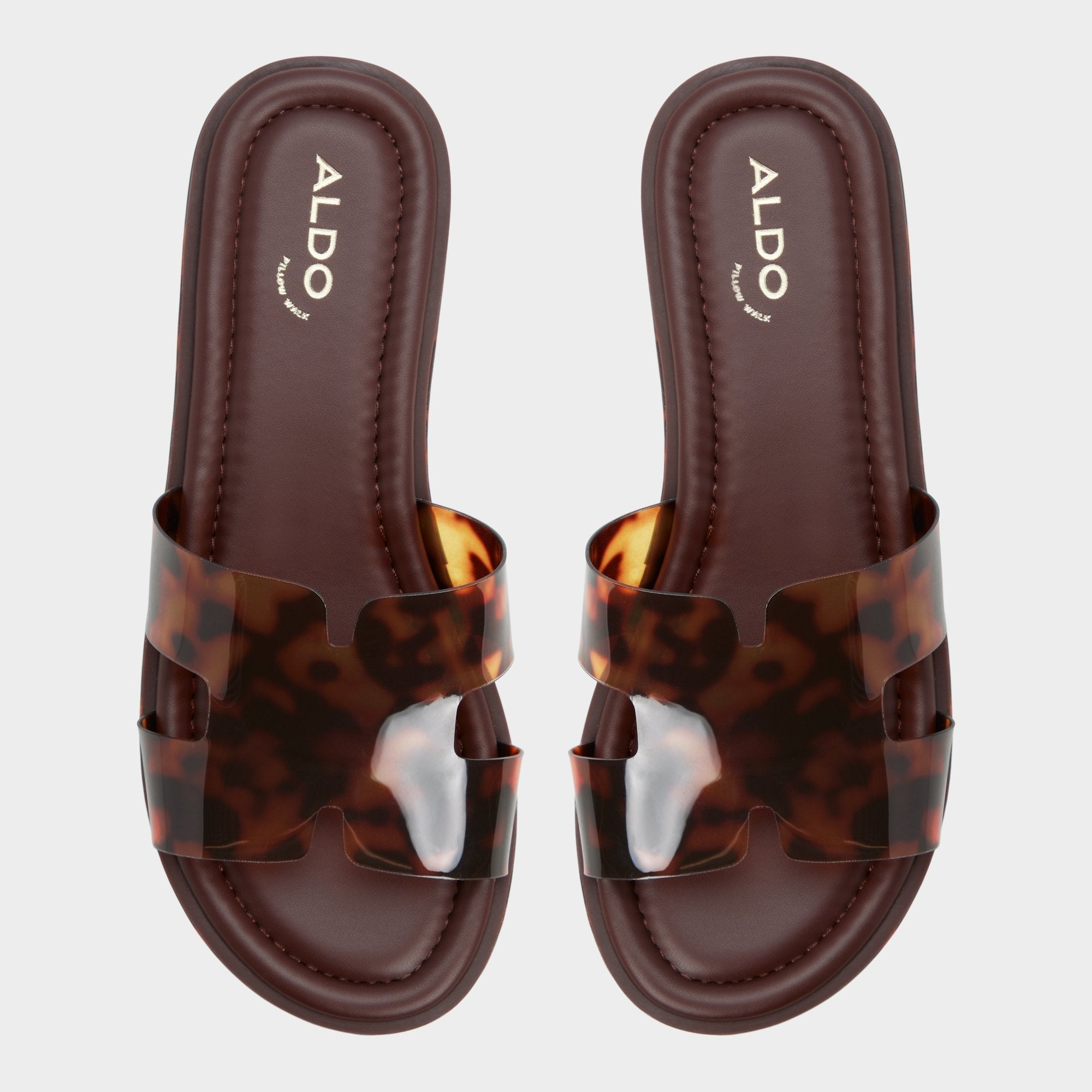 Aldo | Anayelie in Open Brown - Slide sandal, Platform