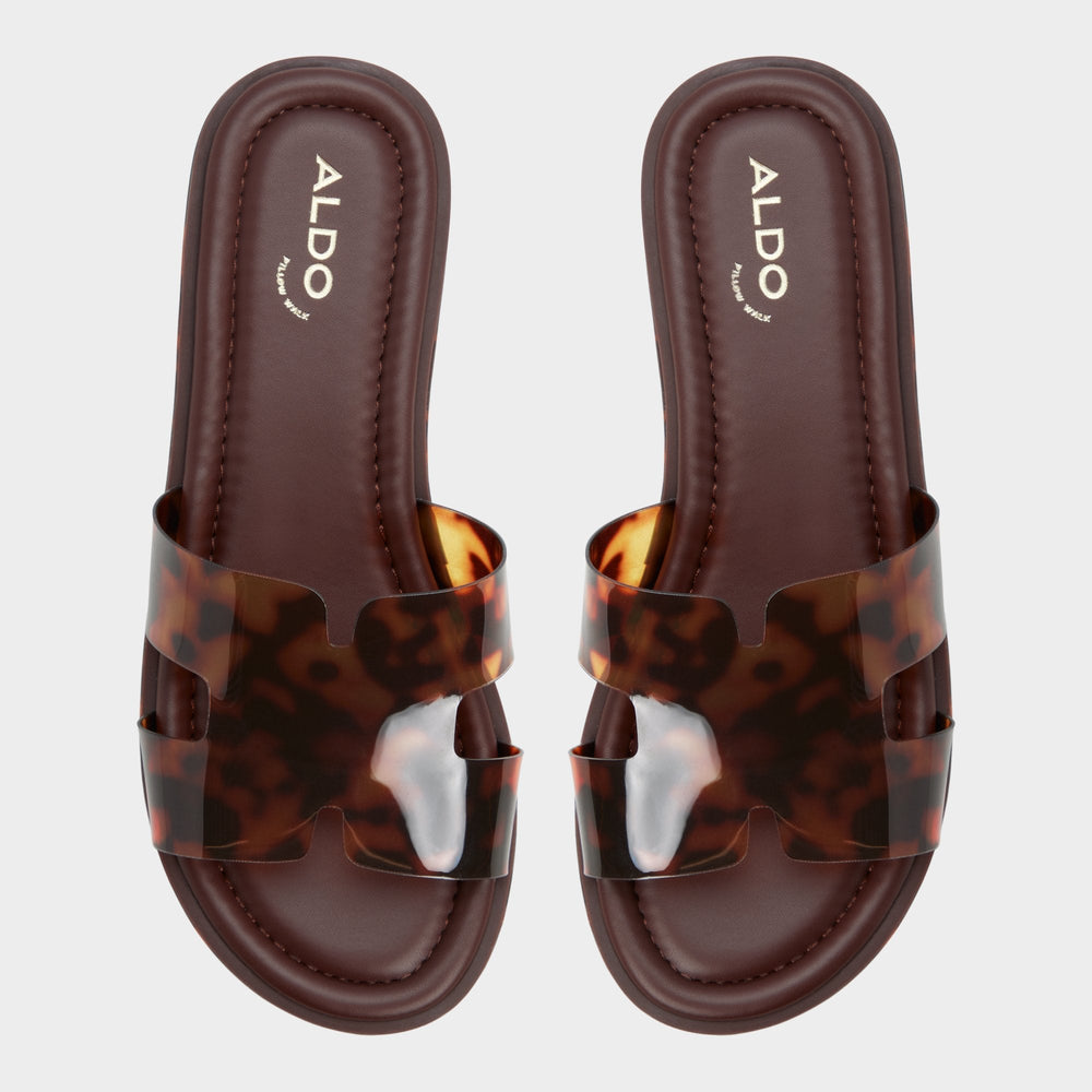 Aldo | Anayelie in Open Brown - Slide sandal, Platform
