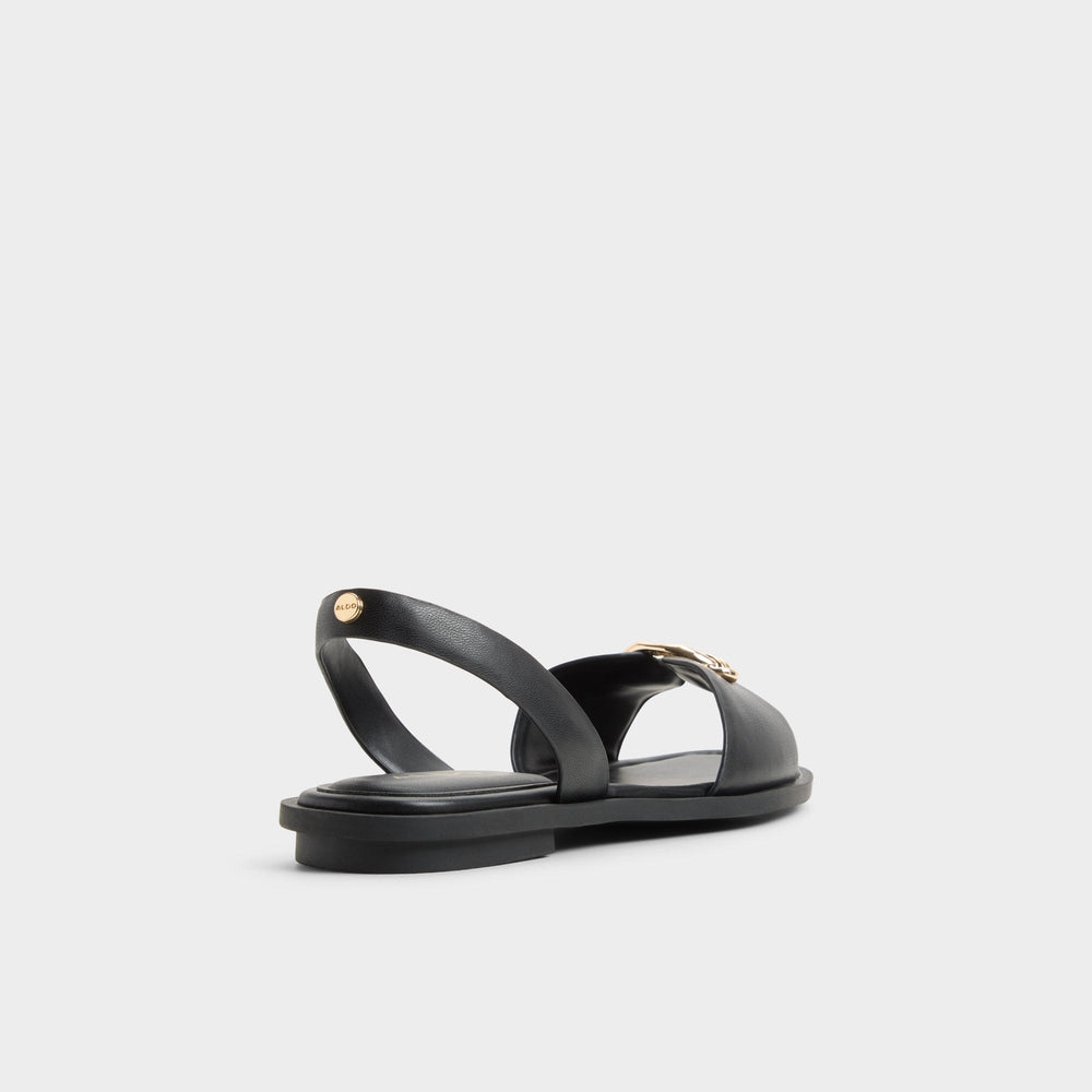 Aldo | Calelian in Black - Flat sandal