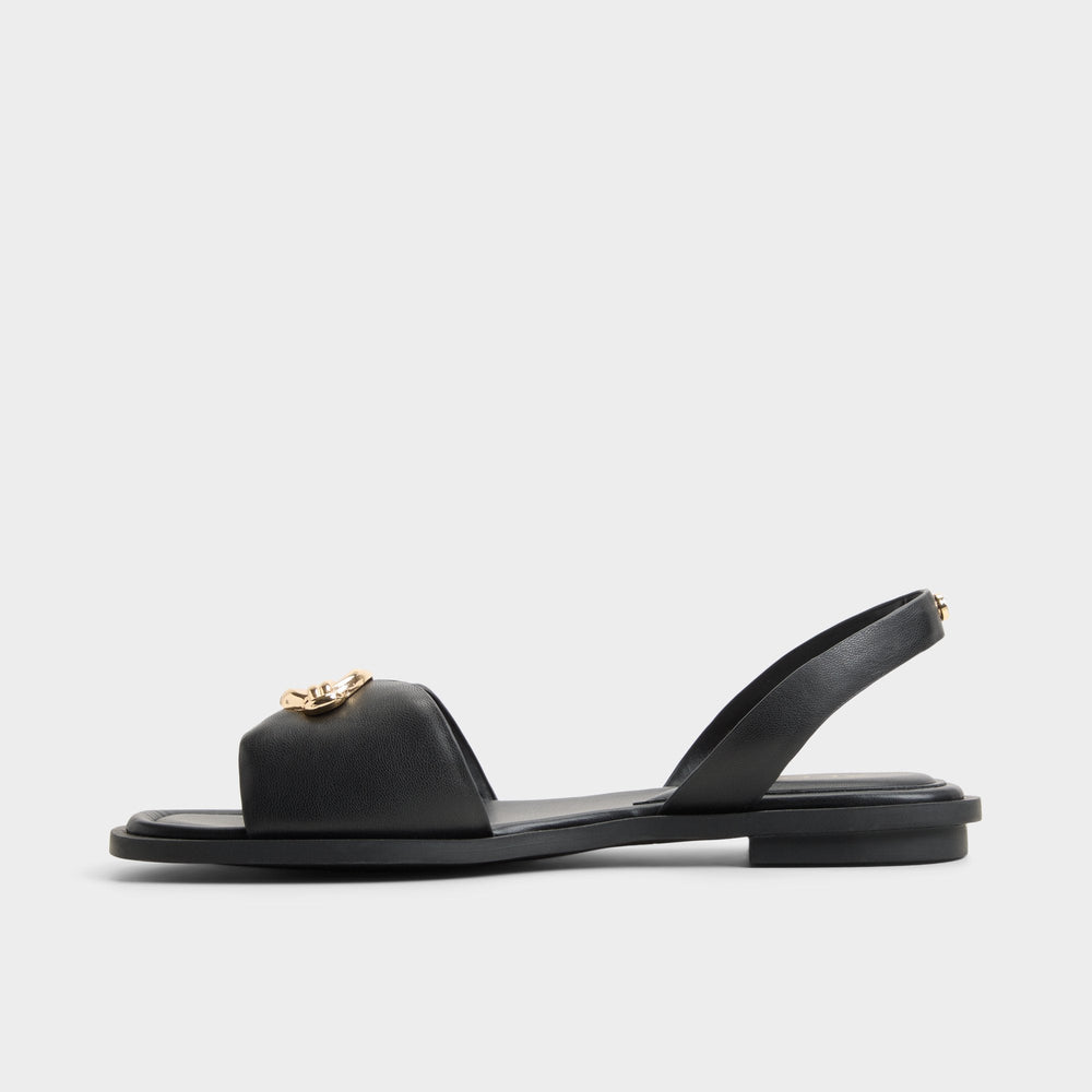 Aldo | Calelian in Black - Flat sandal
