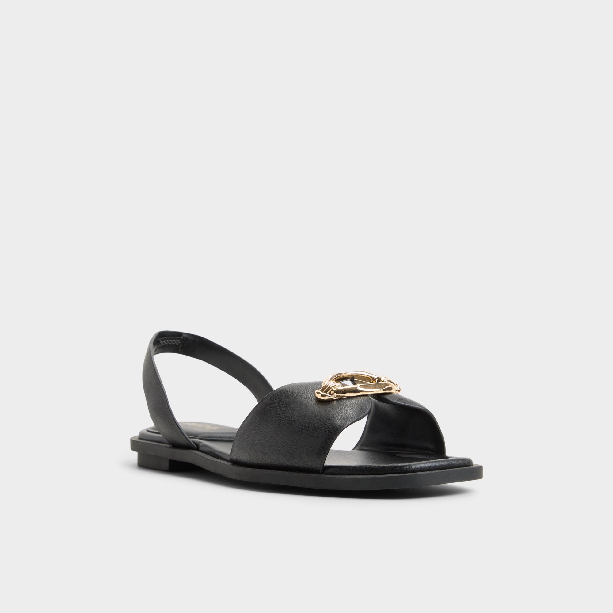 Aldo | Calelian in Black - Flat sandal
