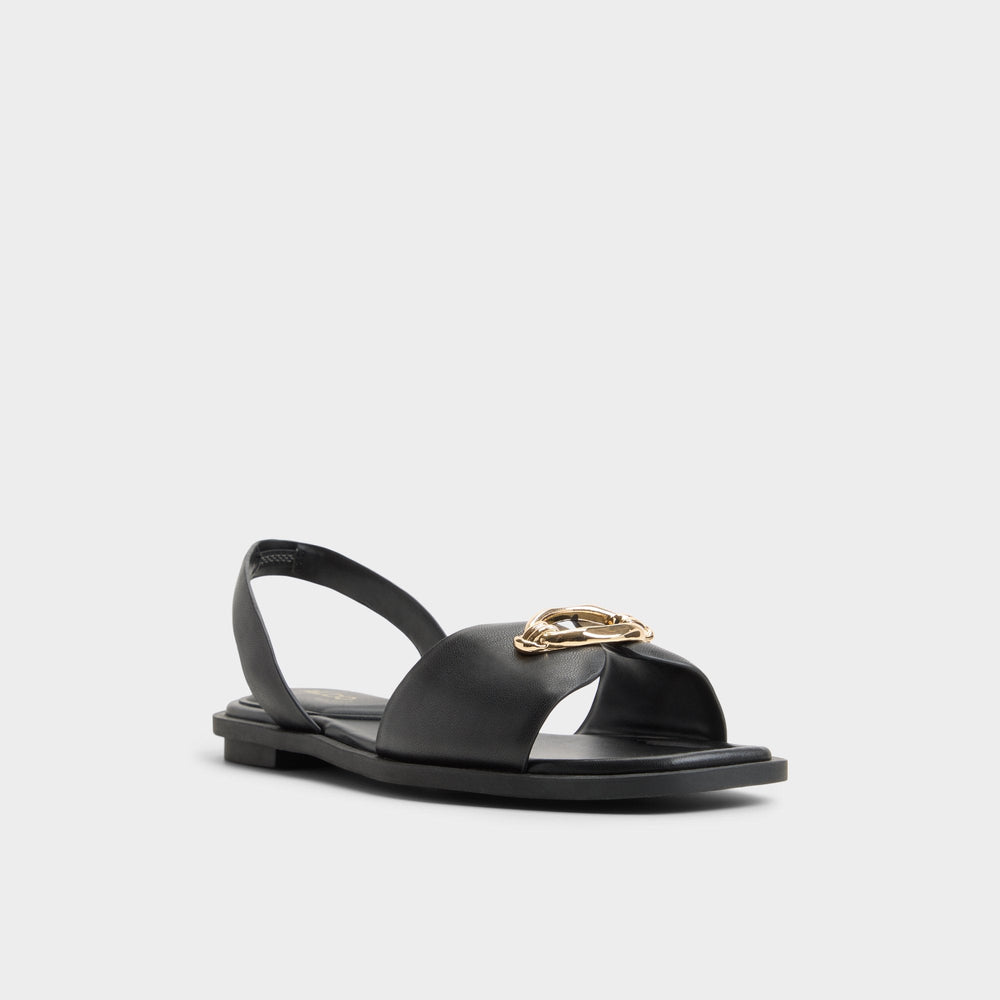 Aldo | Calelian in Black - Flat sandal