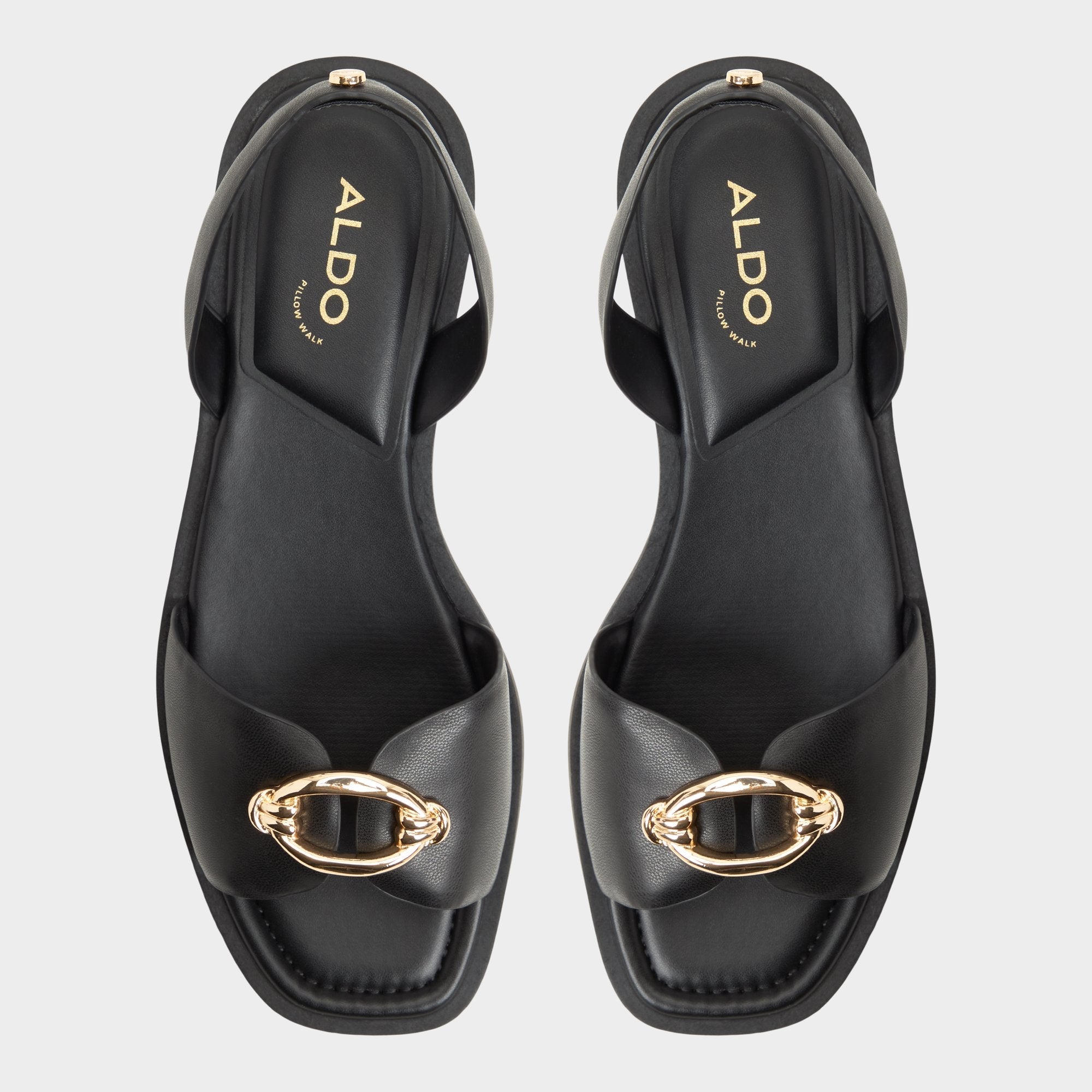Aldo | Calelian in Black - Flat sandal