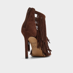 Aldo | Nahana in Dark Brown - Strappy heeled sandal, Stiletto heel