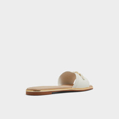 Aldo | Alamassi Open White Women's Flats - Slide sandal