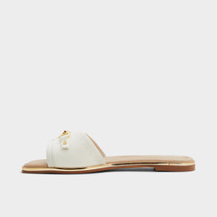 Aldo | Alamassi Open White Women's Flats - Slide sandal