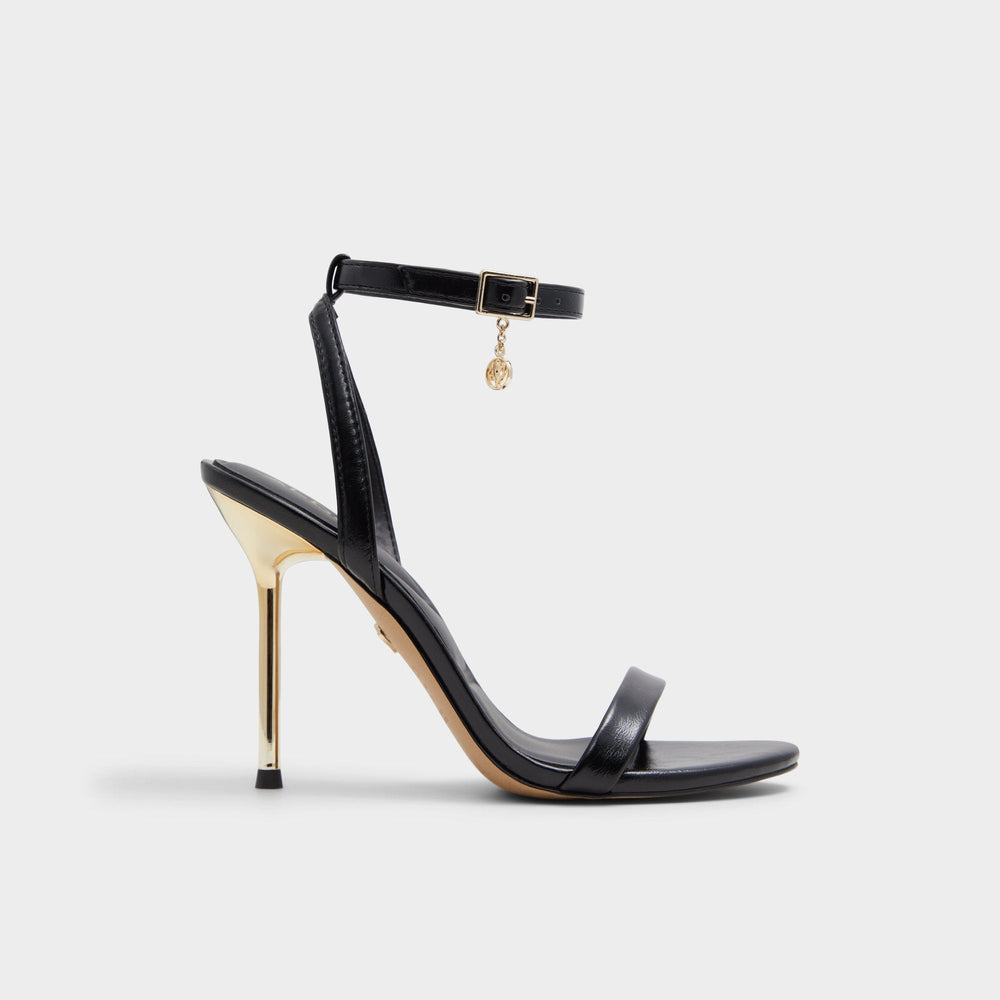 Aldo | Maristou Black Women's Strappy sandals - Heeled sandal, Stiletto heel