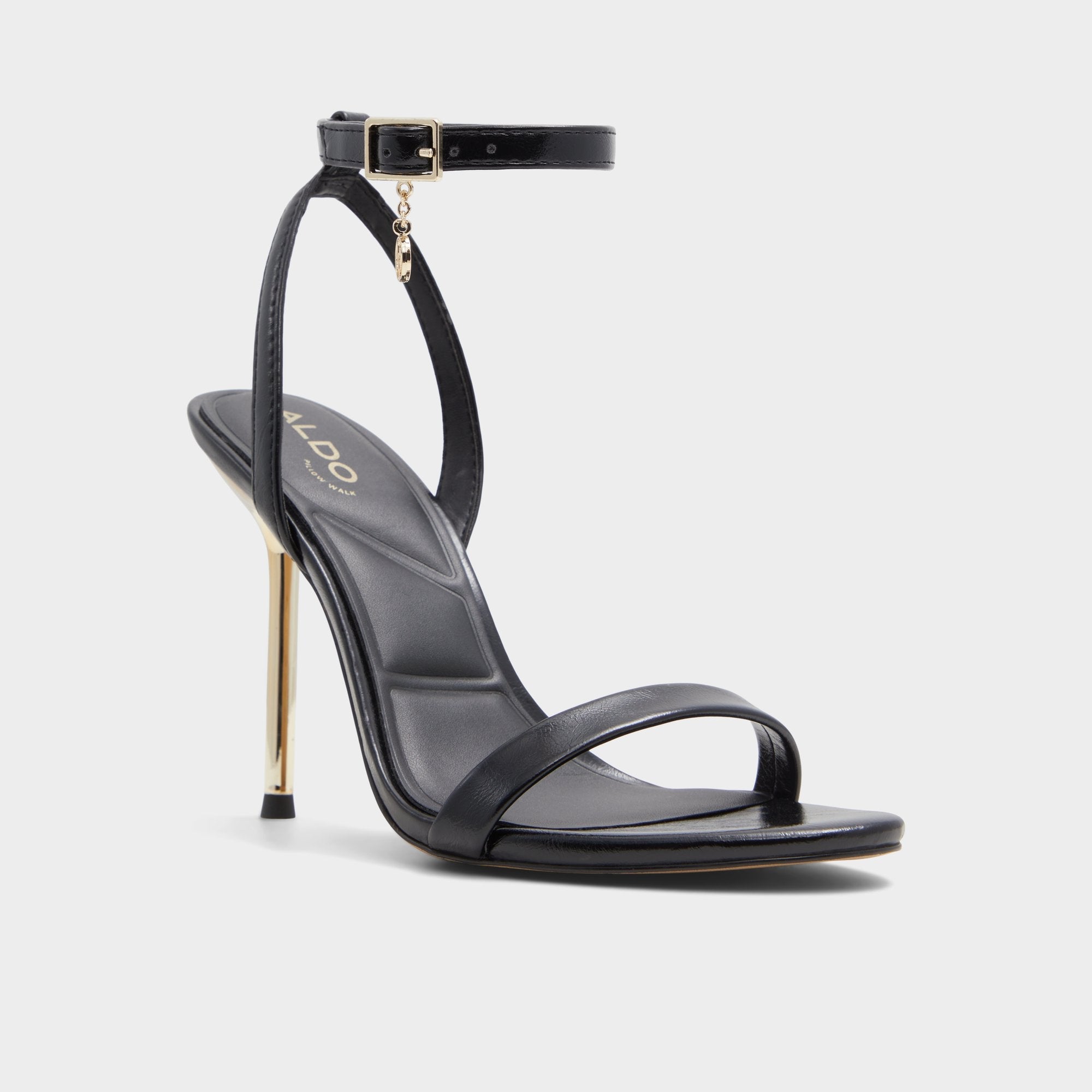 Aldo | Maristou Black Women's Strappy sandals - Heeled sandal, Stiletto heel