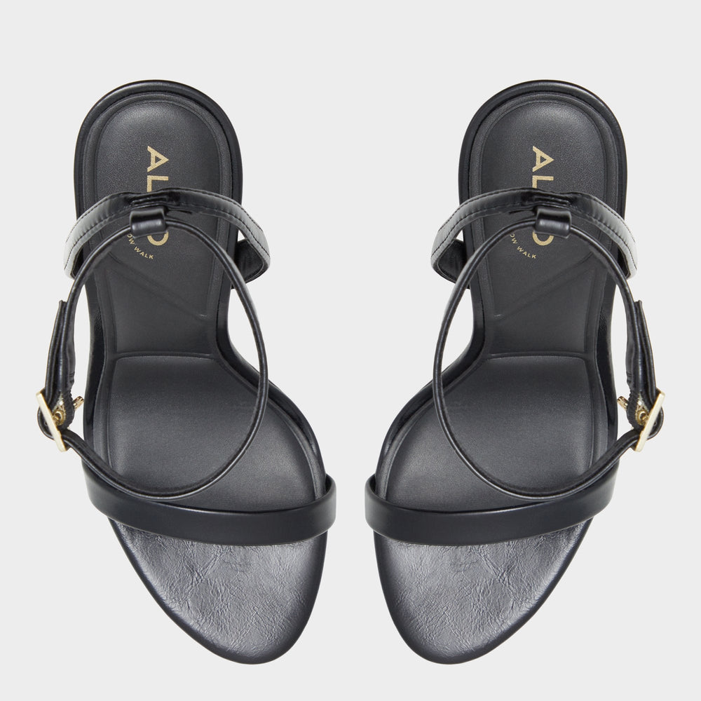 Aldo | Maristou Black Women's Strappy sandals - Heeled sandal, Stiletto heel