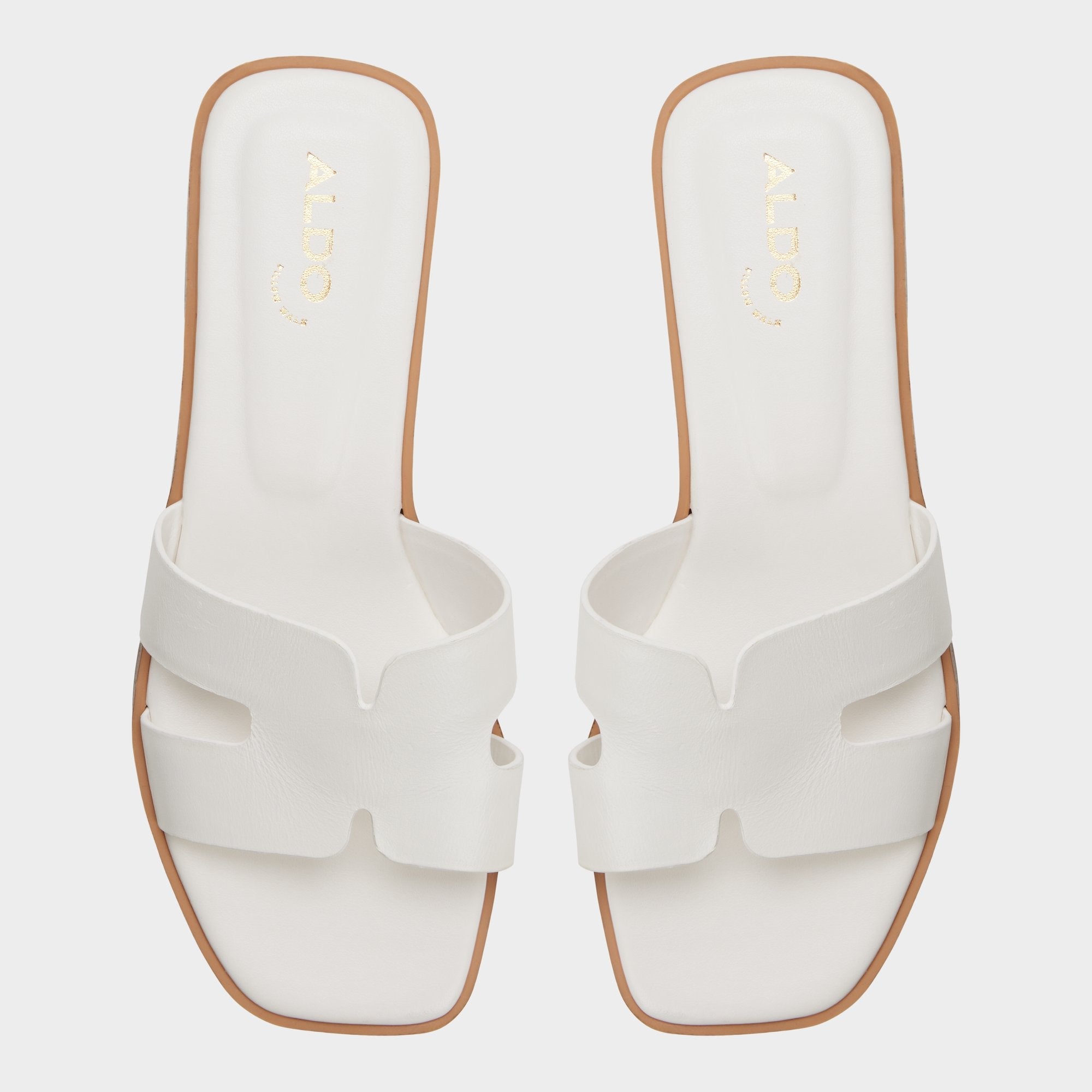 Aldo | Itsandalb in White - Slide sandal
