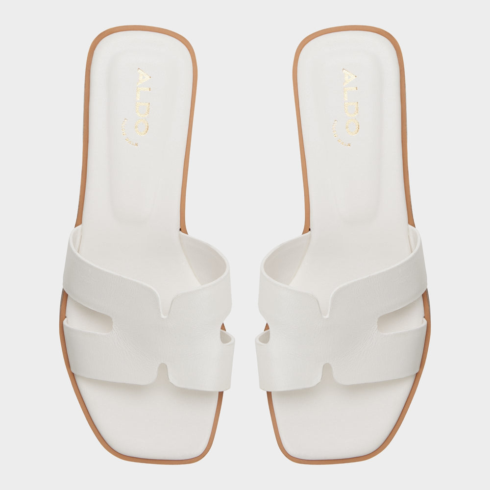 Aldo | Itsandalb in White - Slide sandal