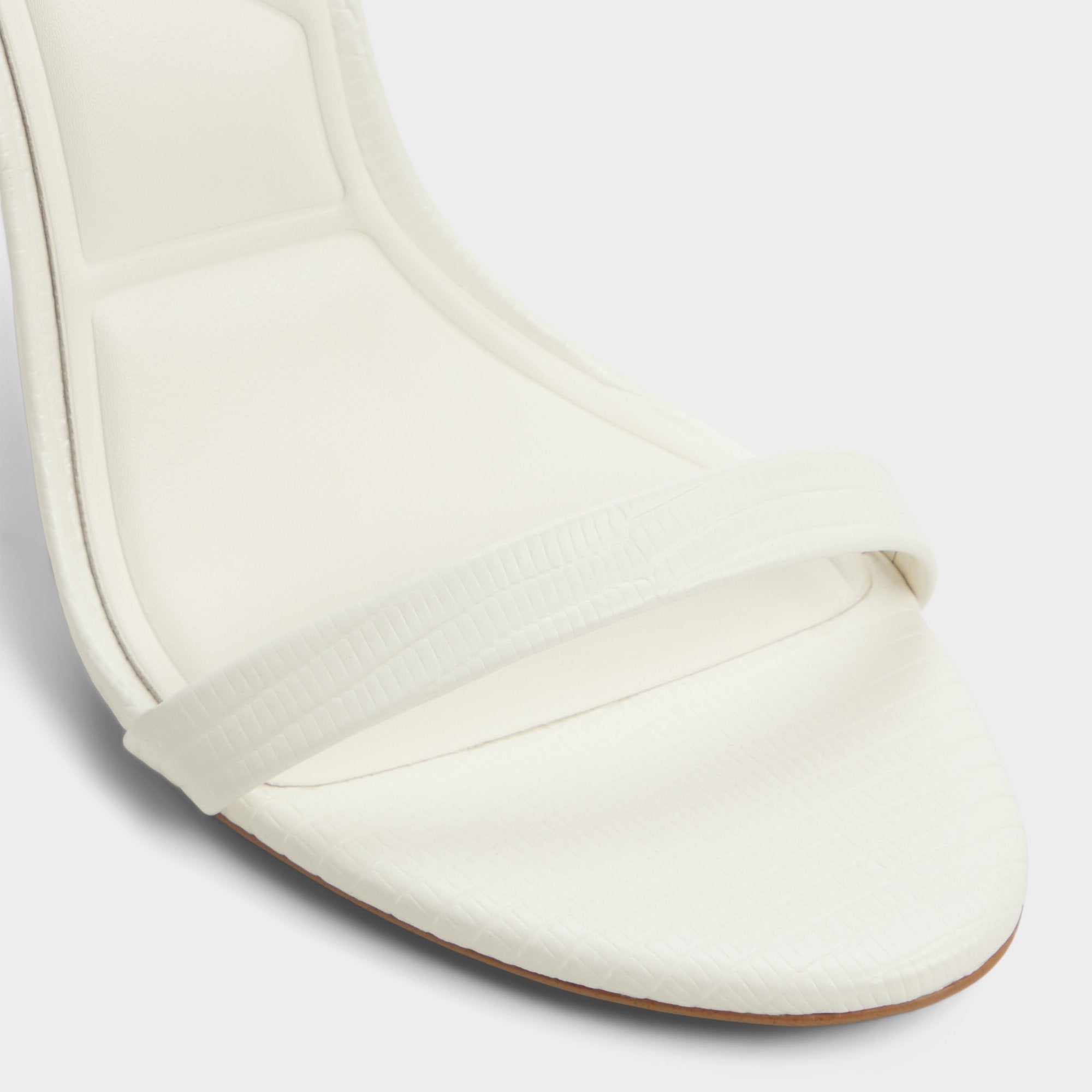 Aldo | Maristou White Women's Strappy sandals - Heeled sandal, Stiletto heel