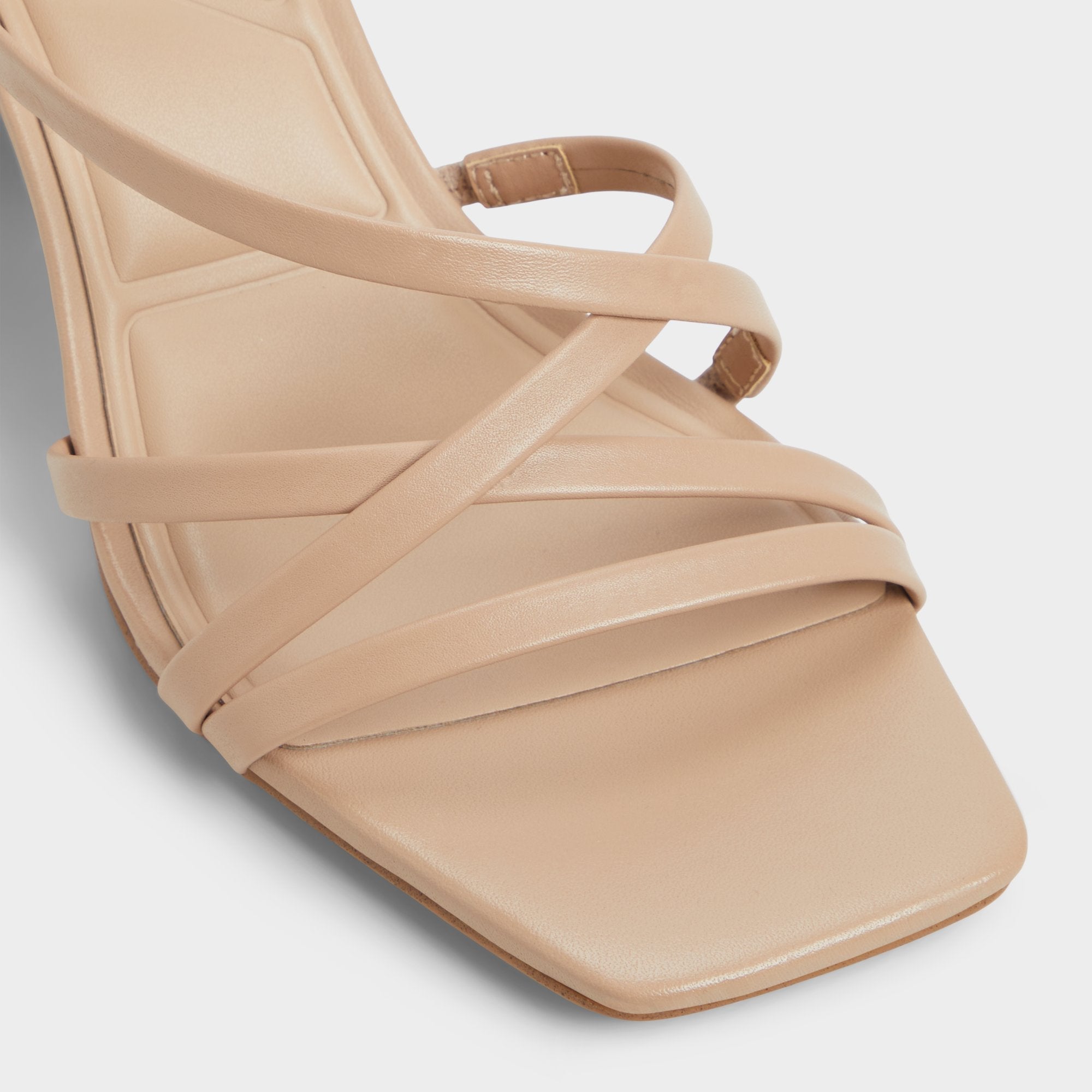 Aldo | Esther Tan Women's Block heels - Strappy heeled sandal, Block heel