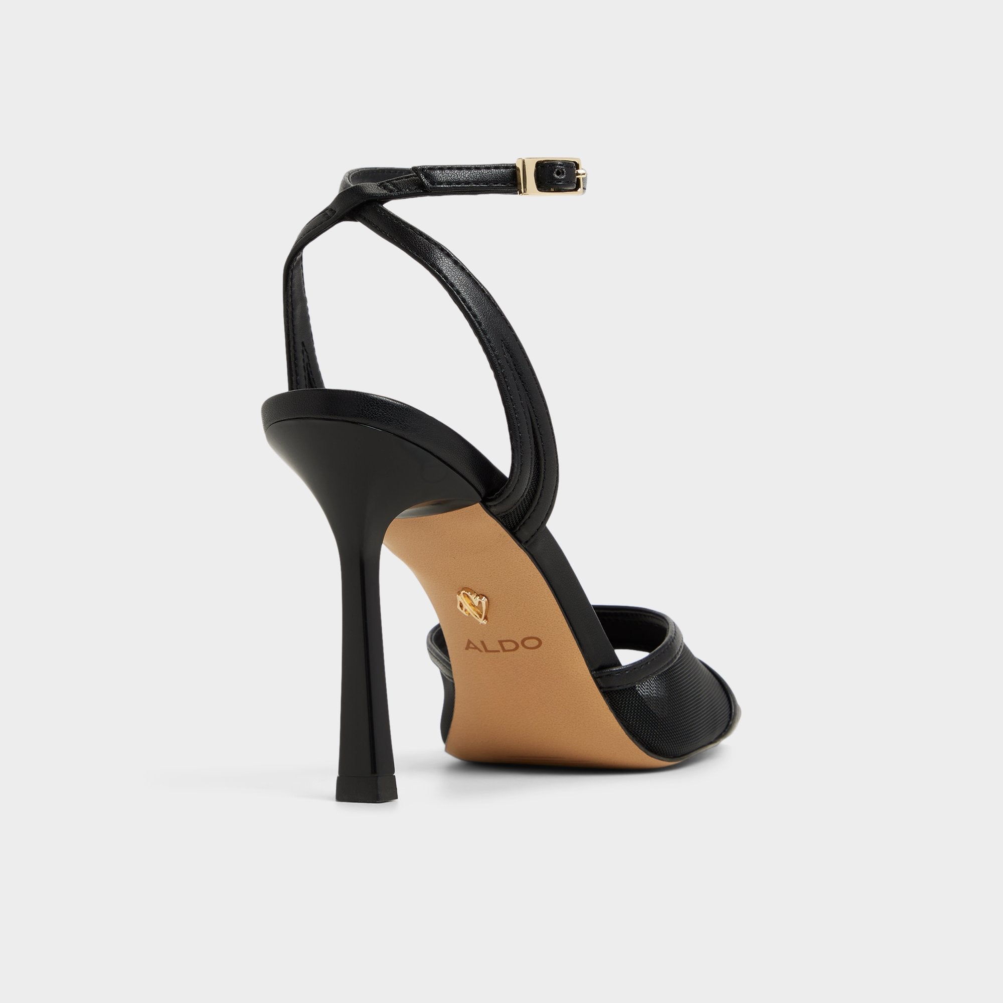 Aldo | Sharra in Black 14119591 - Strappy heeled sandal, Stiletto heel