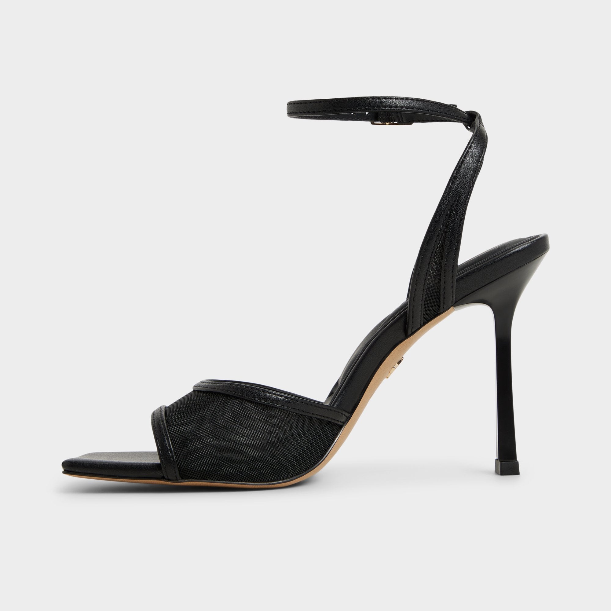Aldo | Sharra in Black 14119591 - Strappy heeled sandal, Stiletto heel