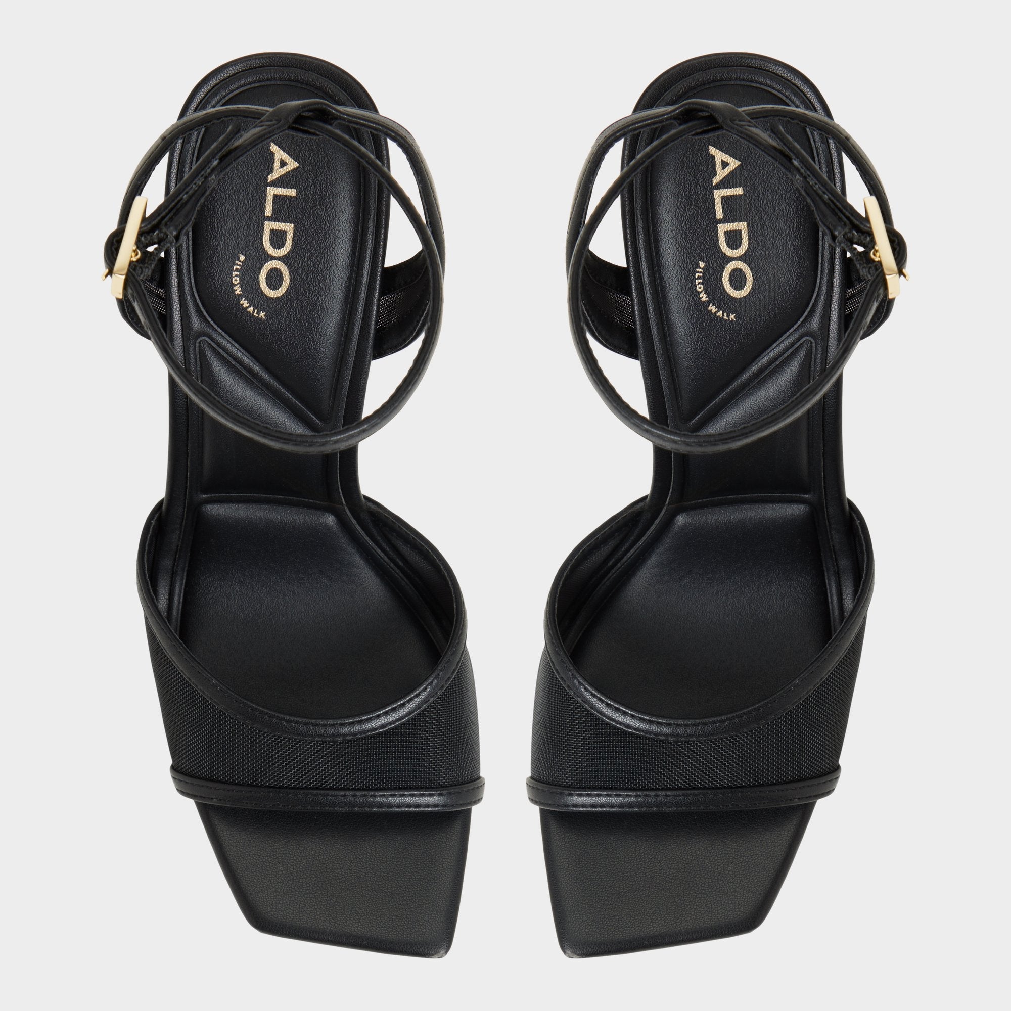 Aldo | Sharra in Black 14119591 - Strappy heeled sandal, Stiletto heel