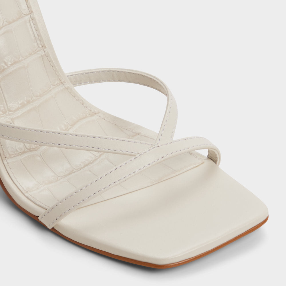 Aldo | Beachglass in White Bone - Strappy heeled sandal