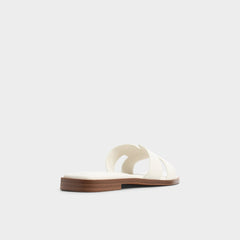 Aldo | Itsandal White Women's Flats - Slide sandal
