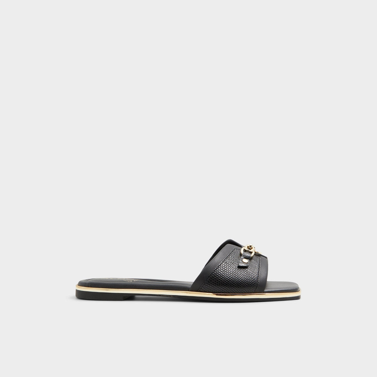 Aldo | Alamassi Black Women's Flats - Slide sandal
