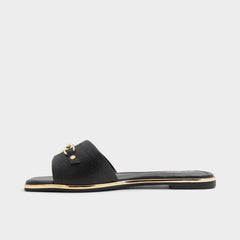 Aldo | Alamassi Black Women's Flats - Slide sandal