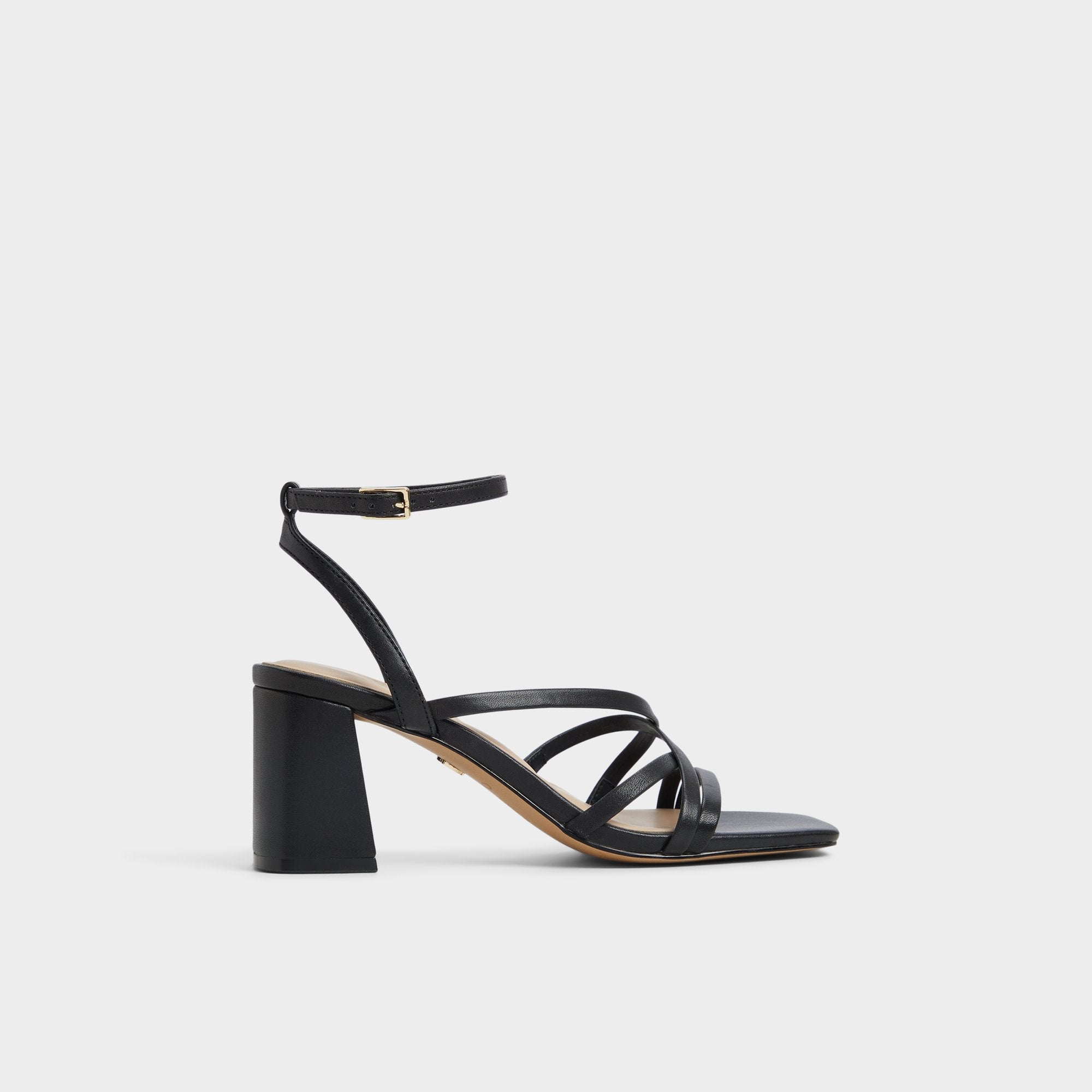 Aldo | Esther Black Women's Block heels - Strappy heeled sandal, Block heel