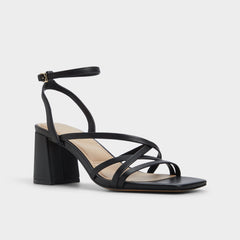 Aldo | Esther Black Women's Block heels - Strappy heeled sandal, Block heel