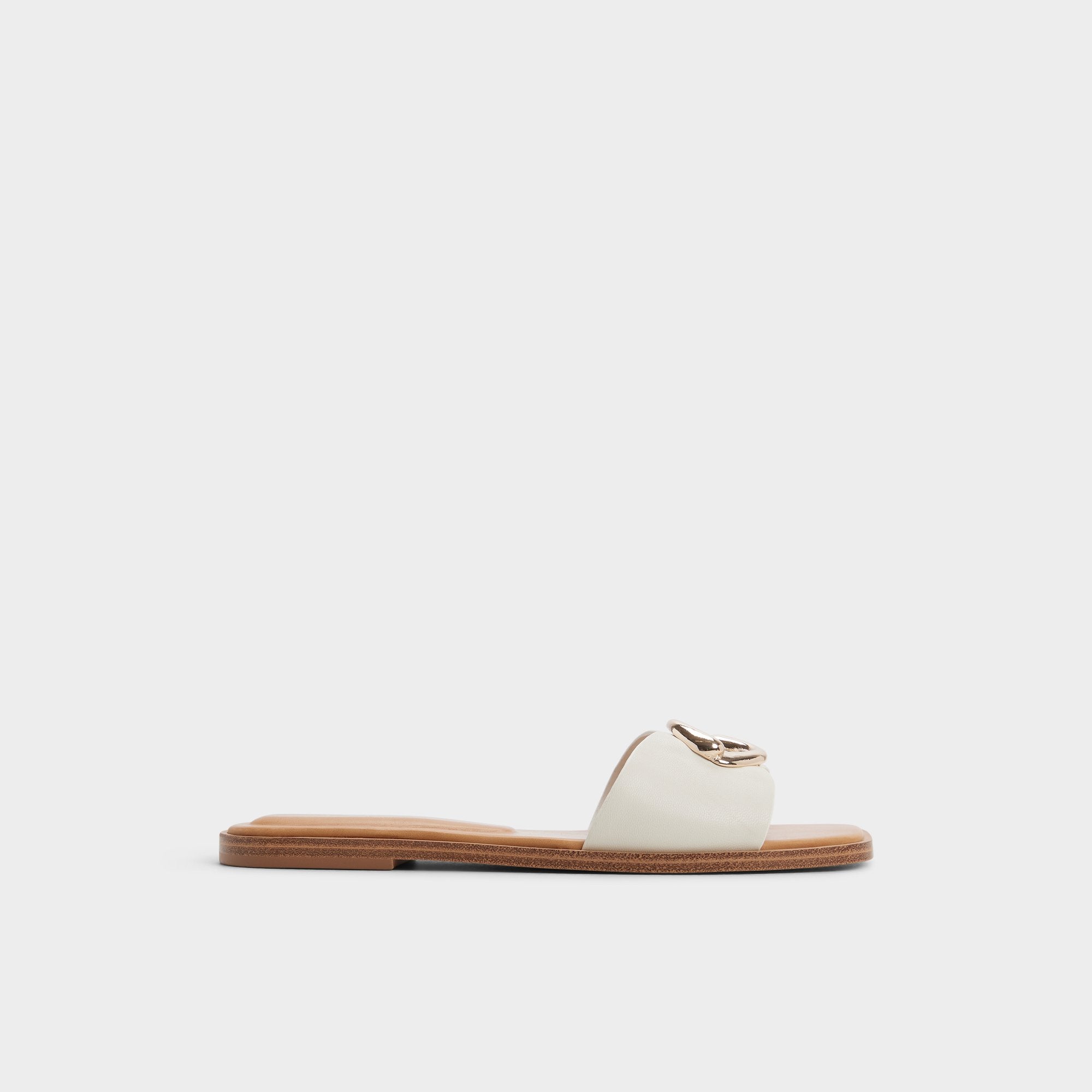Aldo | Biggin in White Bone - Slide sandal