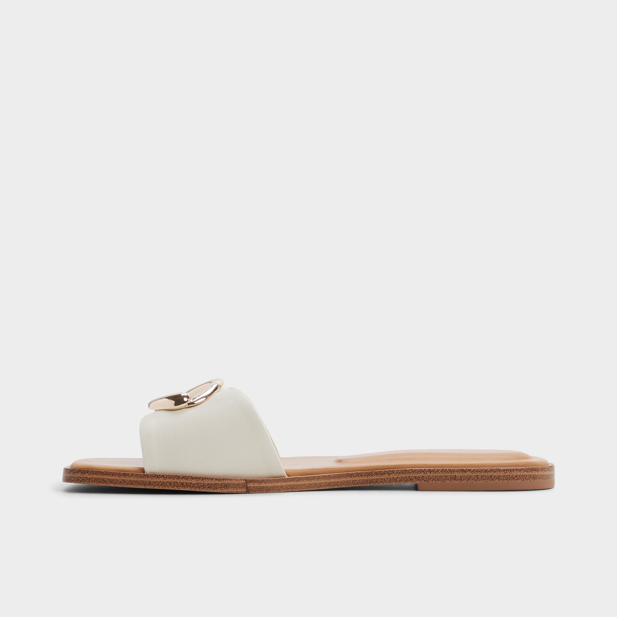 Aldo | Biggin in White Bone - Slide sandal
