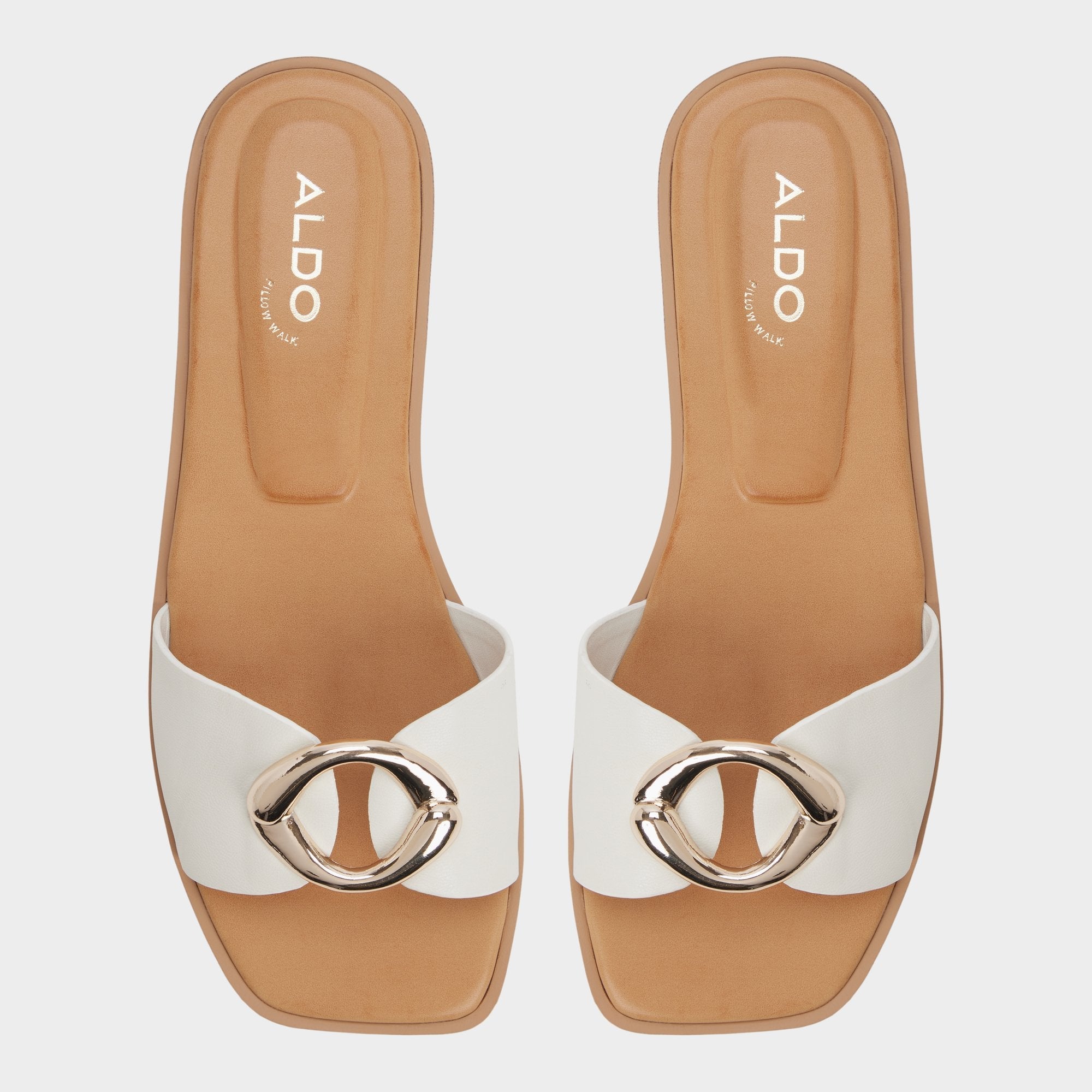 Aldo | Biggin in White Bone - Slide sandal