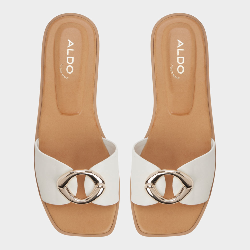 Aldo | Biggin in White Bone - Slide sandal