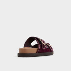Aldo | Bohochic in Bordo - Footbed sandal, Footbed sandal