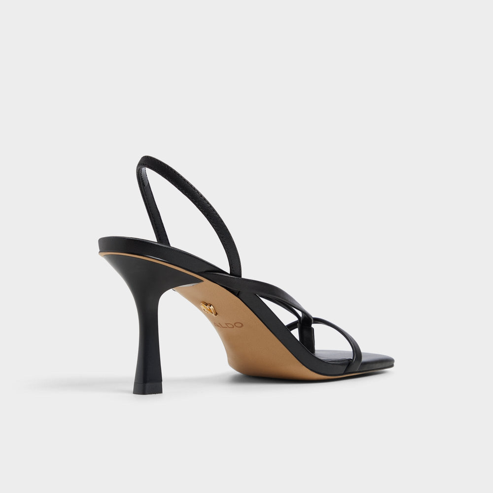Aldo | Riva Other Black Women's Strappy sandals - Sling back heeled sandal, Stiletto heel