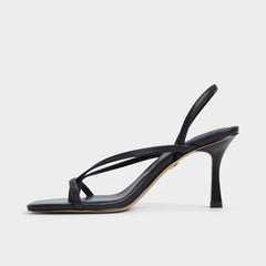 Aldo | Riva Other Black Women's Strappy sandals - Sling back heeled sandal, Stiletto heel