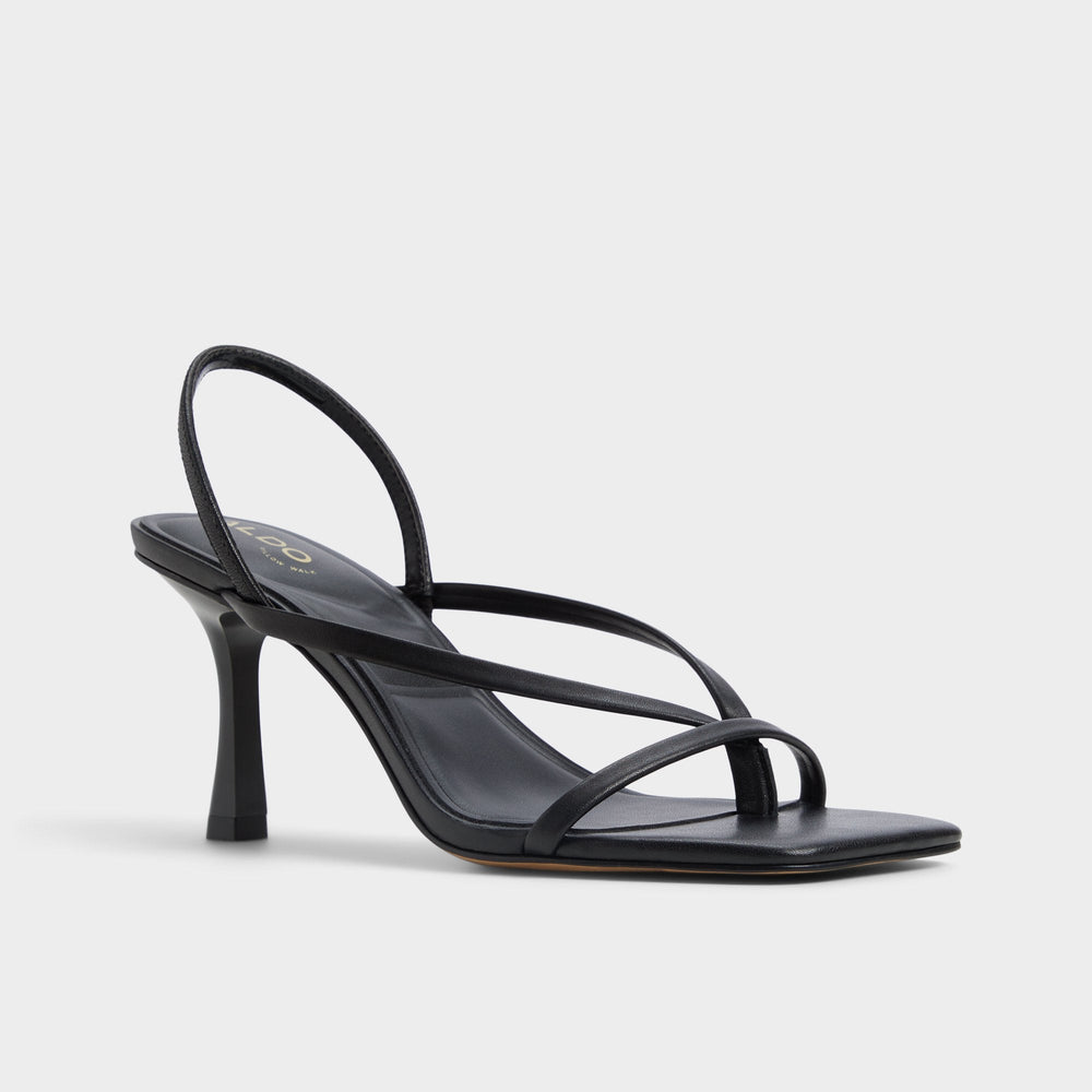 Aldo | Riva Other Black Women's Strappy sandals - Sling back heeled sandal, Stiletto heel