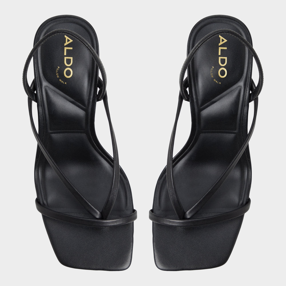 Aldo | Riva Other Black Women's Strappy sandals - Sling back heeled sandal, Stiletto heel