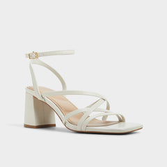 Aldo | Esther Other White Women's Block heels - Strappy heeled sandal, Block heel