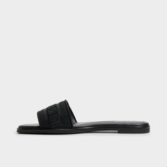 Aldo | Oceania Black Women's Flats - Slide sandal