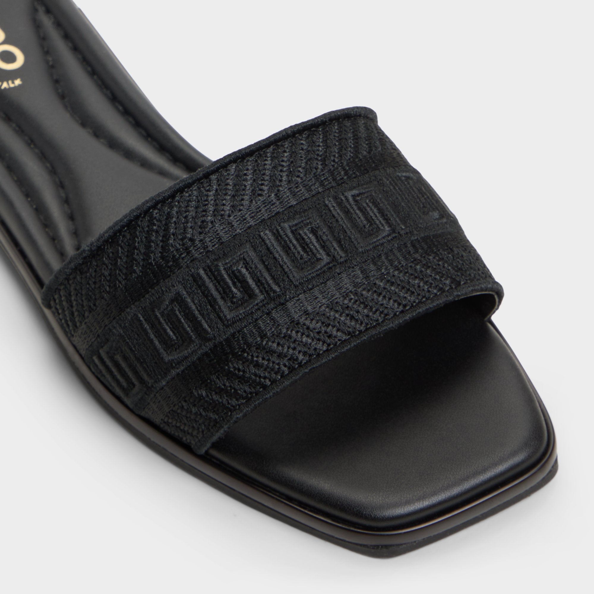 Aldo | Oceania Black Women's Flats - Slide sandal